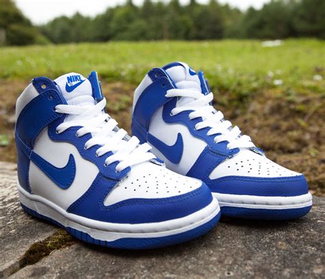 nike dunks blau|Nike dunk high review.